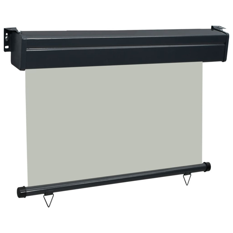 Balcony Side Awning 105x250 cm, Grey