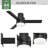 44" Gilmour 3 - Blade Outdoor Flush Mount Ceiling Fan with Remote Control and Light Kit Included-88089010