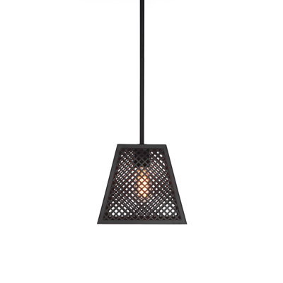 Luminaire suspendu géométrique à 1 lumière Giusto