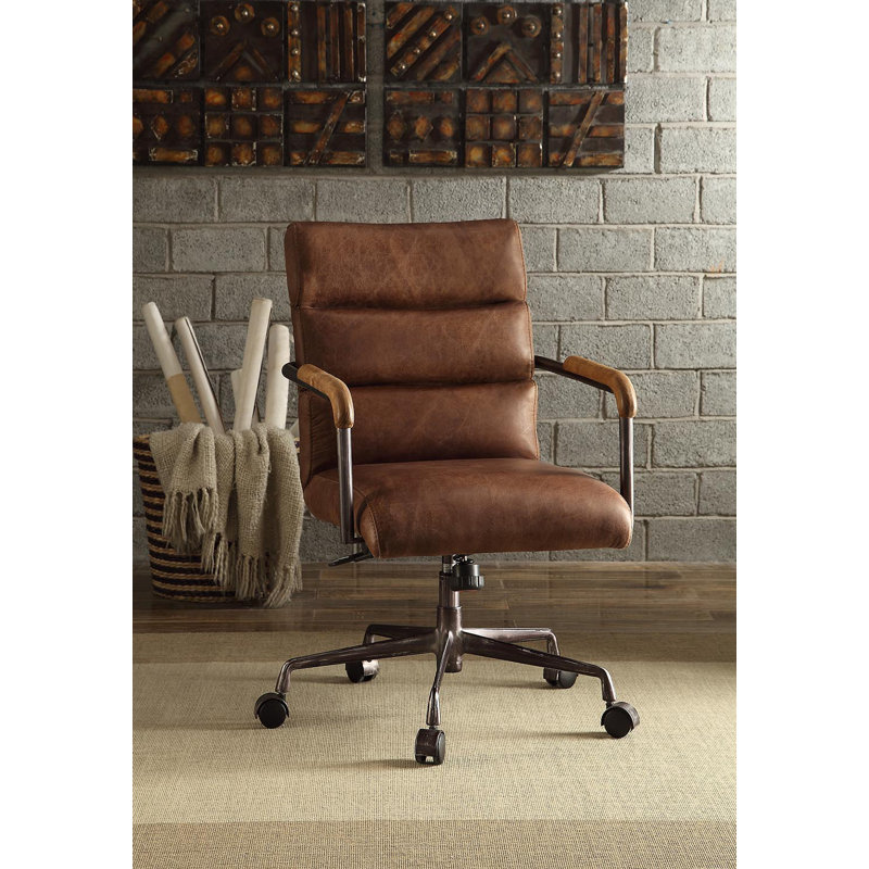 Genuine Leather Side Chair