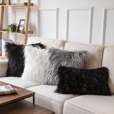 Housse et insert de coussin carré en polyester MC Bundle