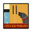 «Life's Big Problems Banner» par Stephen Huneck, reproduction d'art sur toile tendue-117596017-63148060-63148043