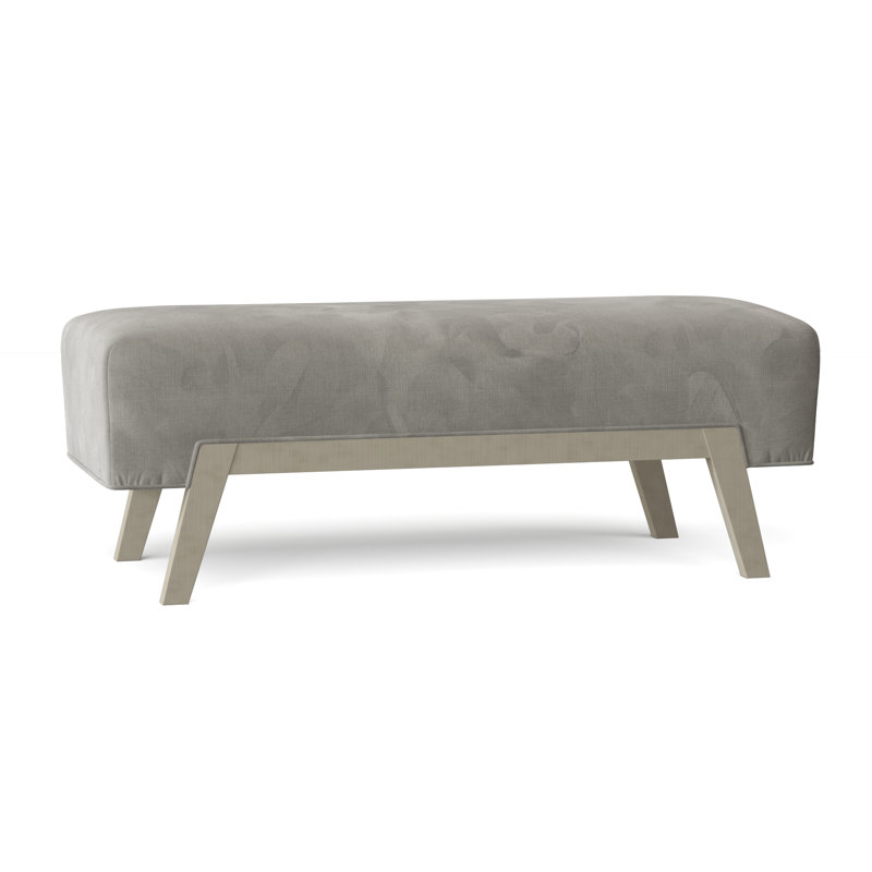 Banc rembourré lorain, Sable 9508, Amande chamois