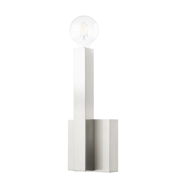 Sol Stainless Steel Candle Wall Light