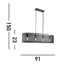 Chico 4-Light Geometric Chandelier-39210702