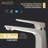 Single-Hole Single-handle Bathroom Faucet with Drain Assembly-87497621