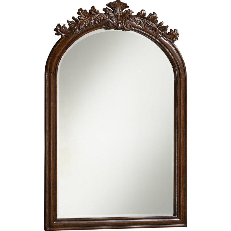 Miroir de salle de bain Aravale, Blanc antique