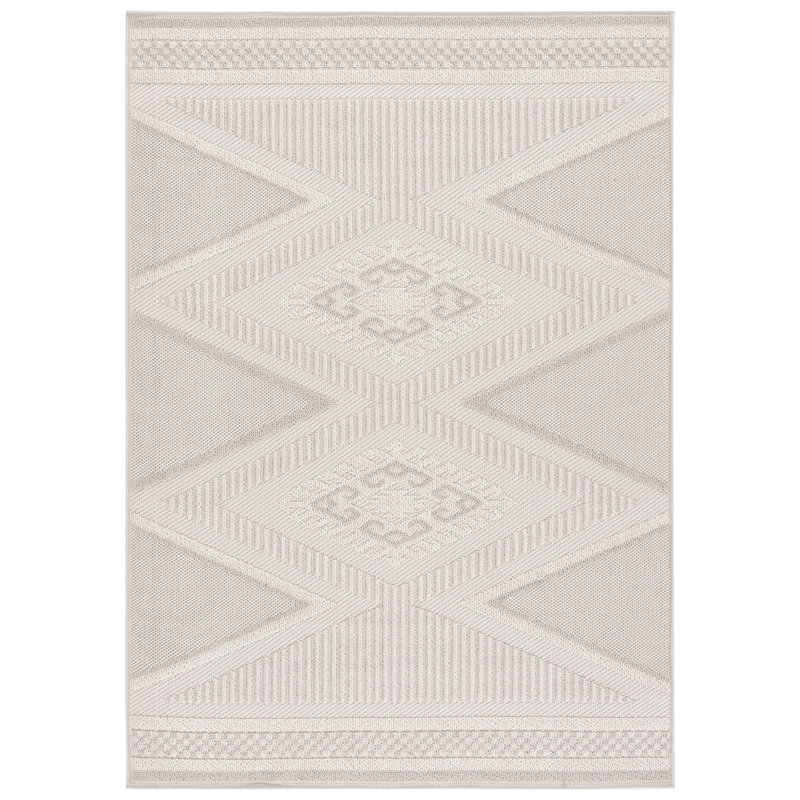 Tapis à motif géométrique 600 F Finn, Rectangle 4 pi x 6 pi
