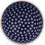 Blue Eyed Peacock Stoneware Rice Bowl