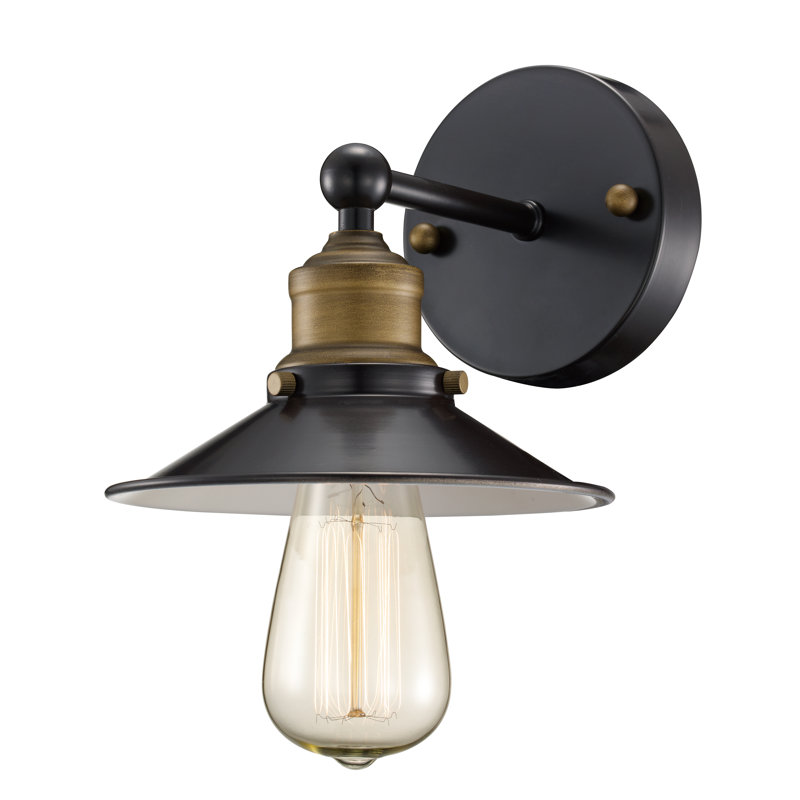 Alvild Armed Sconce, Rubbed Oil Bronze