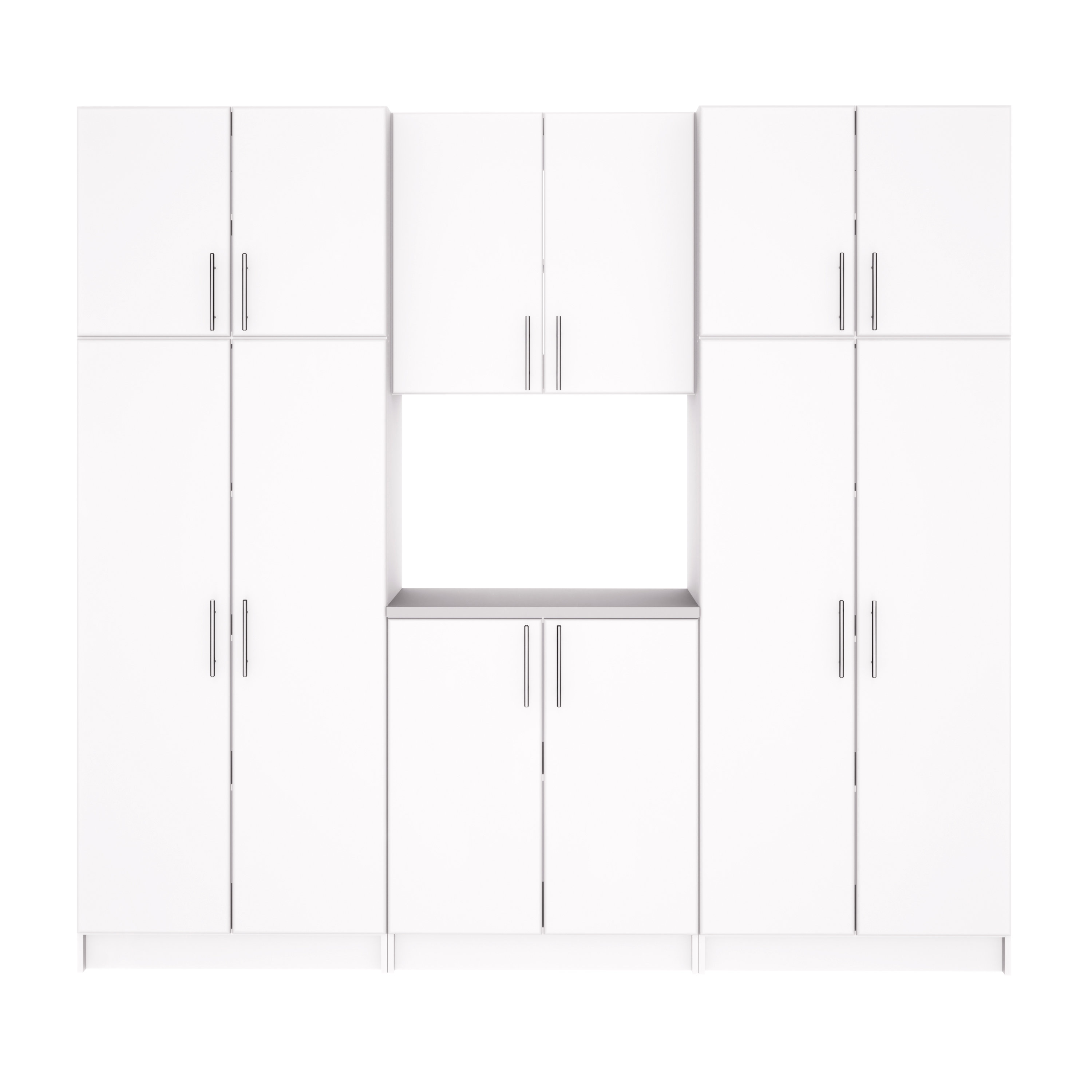 Waco 6 Piece Storage Cabinet Set WFX Utility Finish: White