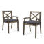 Chaise avec 2 coussins Perla