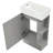 Bathroom Vanity with Shelf-307232123