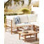 CERRETO Upholstered Outdoor Ottoman-100842202