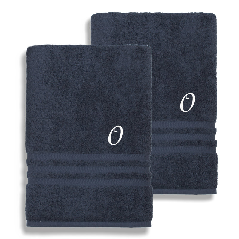 Denzi Midweight Bath Sheet, O, Twilight Blue