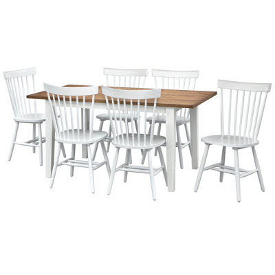 Fairway 6 - Person Four Leg Dining Set