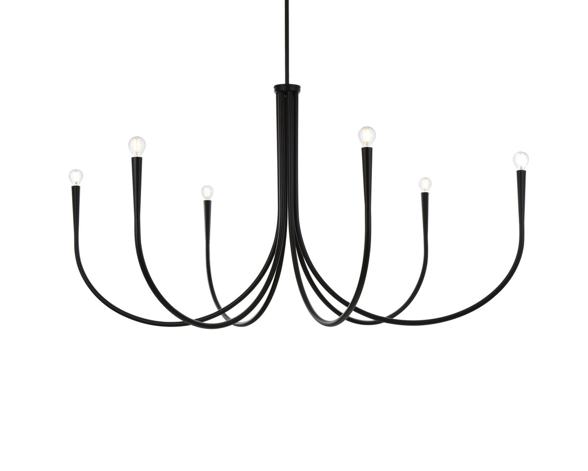 Catalena 6 Light Metal Dimmable Chandelier & Reviews | Joss & Main