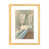 Toile avec cadre en bois beige est en rupture de stock