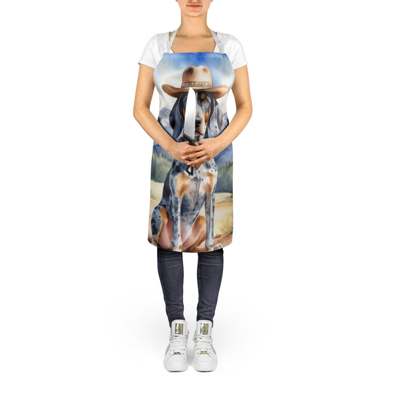 No Pattern Bib Apron