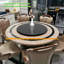 Plateau de table en verre à bord biseauté-92321343