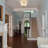 2-Light Ruffled Bowl Fabric Semi Flush Mount