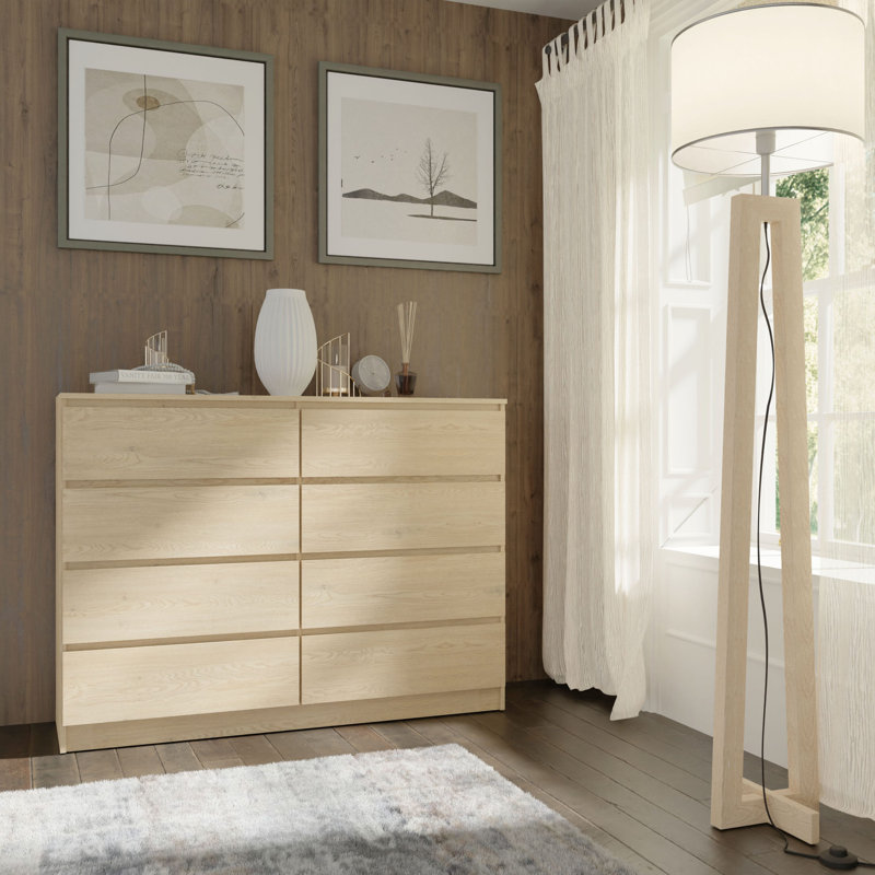 Argenta 140cm W 8 - Drawer Chest of Drawers