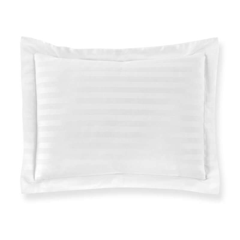 Soprano Standard Cotton Duvet Cover, Euro Sham 26" x 20", Ivory