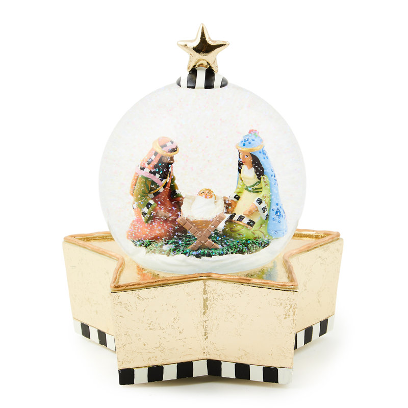 Patience Brewster Nativity Snow Globe