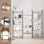 Gerolf 165cm H x 176cm W Metal Library Bookcase