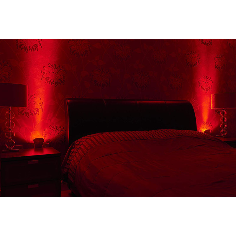 Redeker Plastic Plug-in Spotlight, Red
