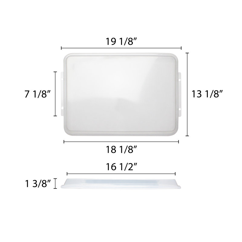 Housse de casserole à demi-taille pour draps thunder group inc., l 18 po