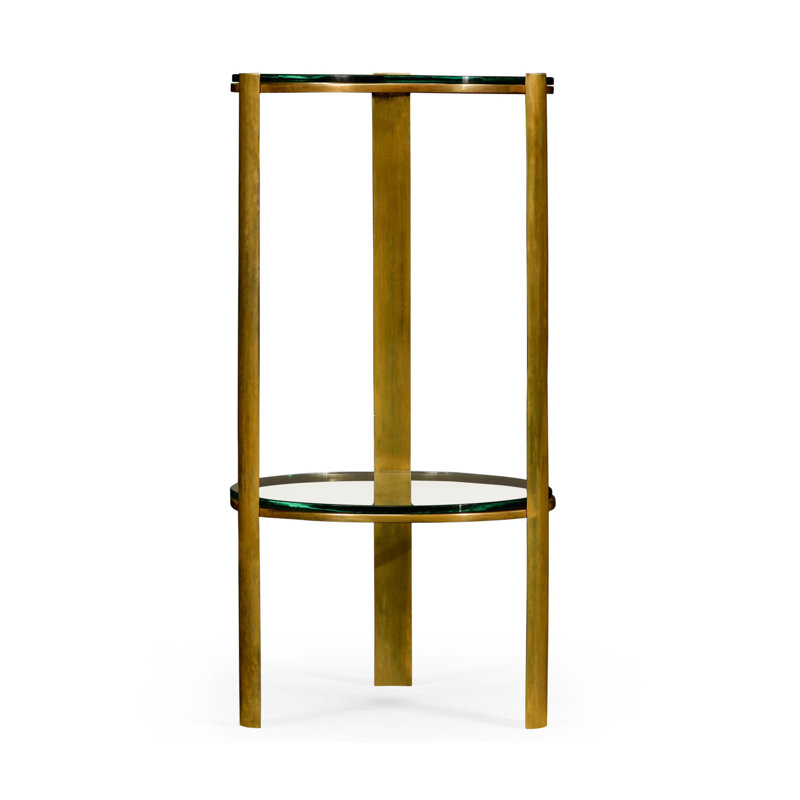 Cosmo Glass End Table