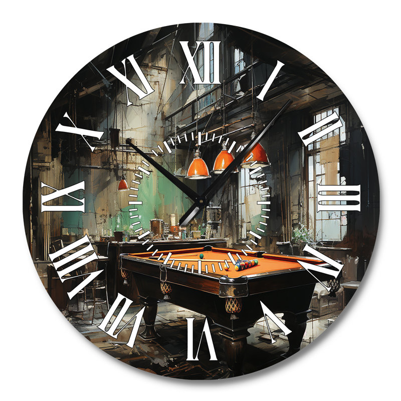 Horloge murale Billard, Grand