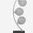 30-inch Woven Spherical Metal Table Lamp