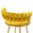 Upholstered Counter Stool with Metal Frame-1041000883-1067210085