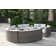 Blanche Wicker/Rattan 12- Person Seating Group With Cushions