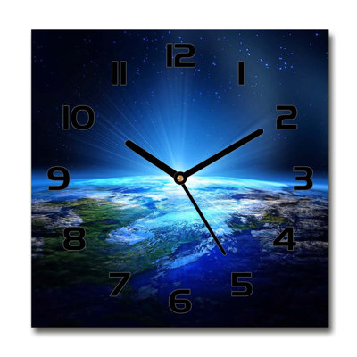Jlan Glass Wall Clock
