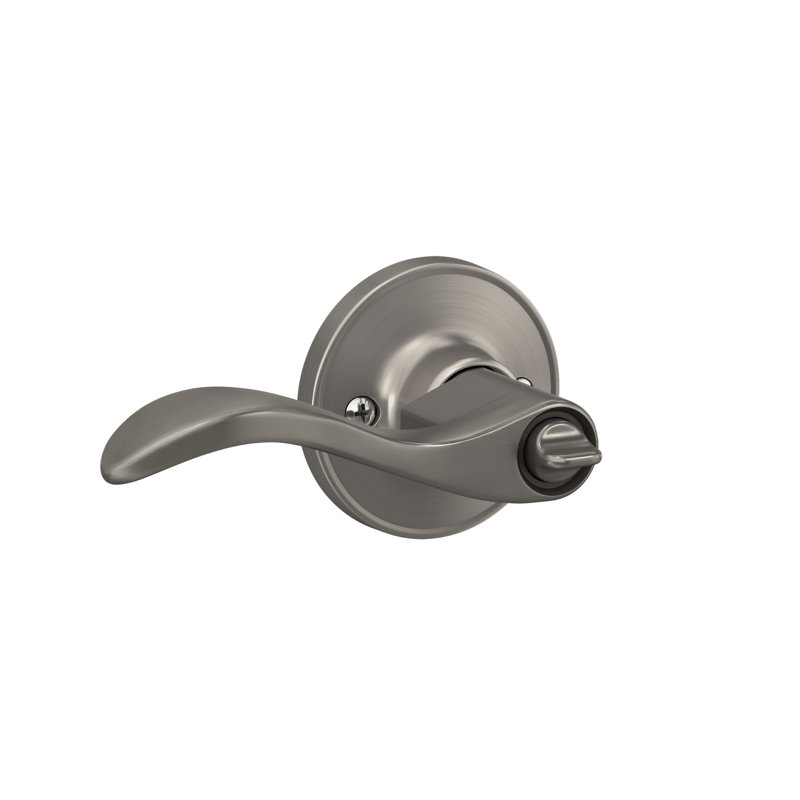 Seville Keyed (Entry) Door Lever, Matte Black