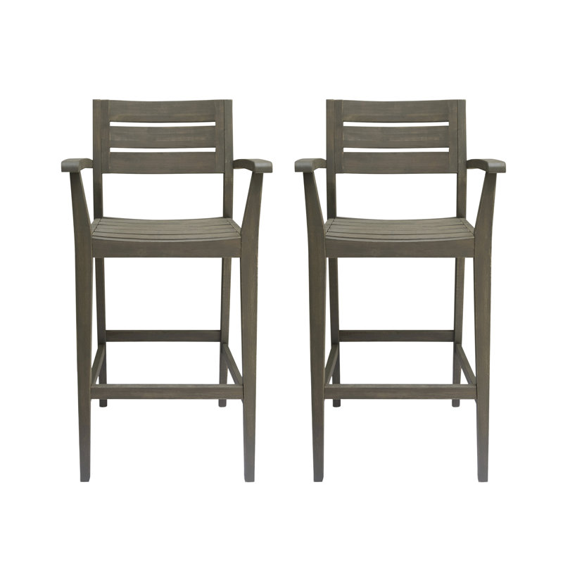 Tabouret de bar 30 po Farjand, Gris, 4