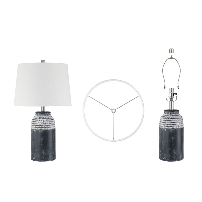 Kathryne 23.5" Ceramic Table Lamp Set