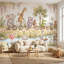Papier peint nature fantaisiste Playful Animals-1218344085-1218344084