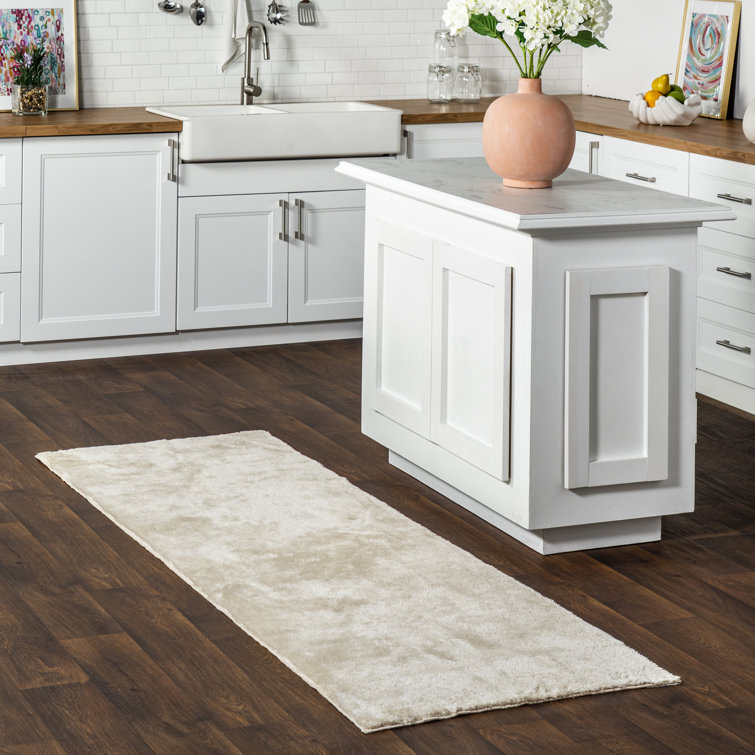 Solid Colour Shag Area Rug