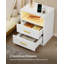 30cm W Plastic Bedside Table