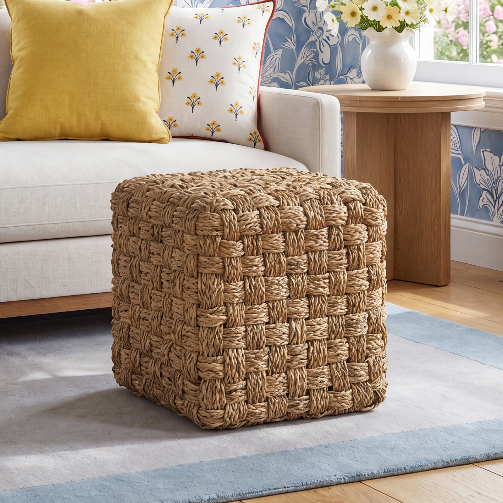 Runa 18" Pouffe