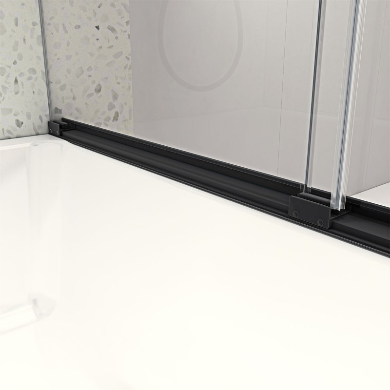 Frameless Double Sliding Shower Door