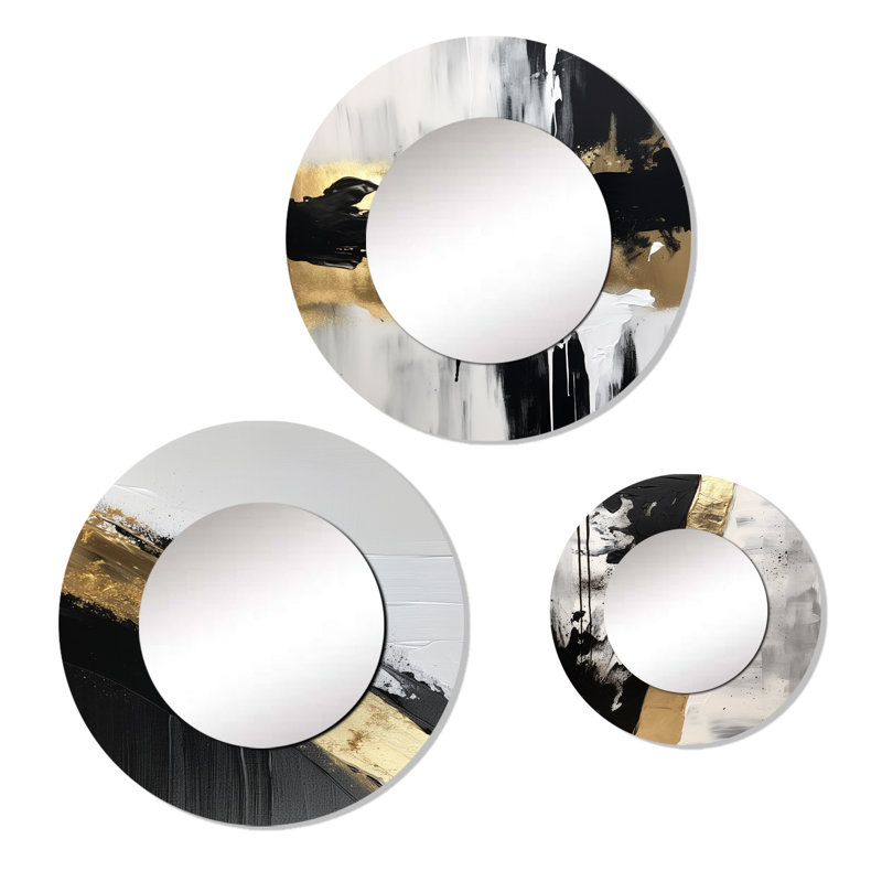 Warnant Metal Round Mirror