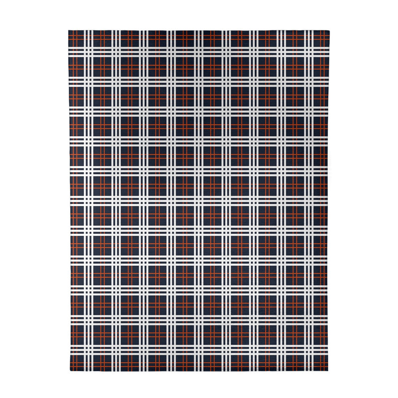 Plaid Indoor Rug, Rectangle 8' x 10'