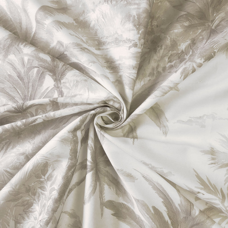 Palmora Toile, 40" W x 120" L, Mushroom
