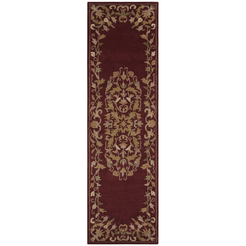 Balthrop Hand Tufted Wool Oriental Rug, Runner 2'3" x 14'