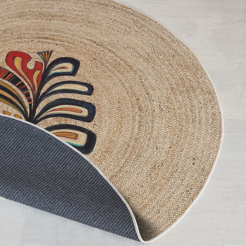 Round Judith Area Rug, Round 110cm